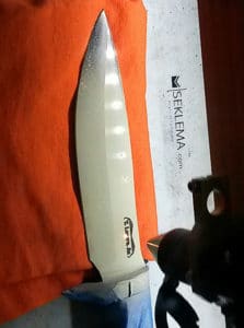 Custom Engraved Knife Show Low AZ