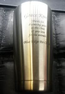 Engraved Cup how Low AZ